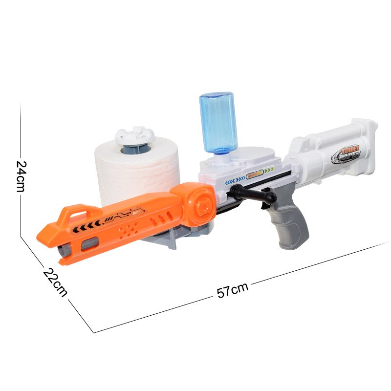 Toilet Paper Gun Children's Shooting Game Toy Toilet Paper Gun Children's Shooting Game Toy