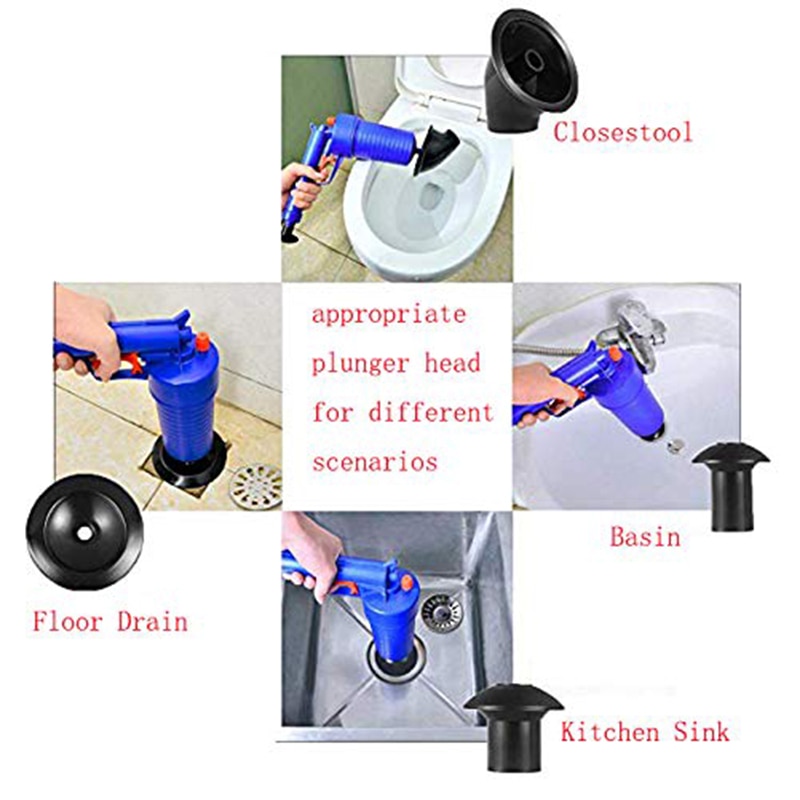 Toilet Plunger Air Drain Blaster Gun Toilet Plunger Air Drain Blaster Gun