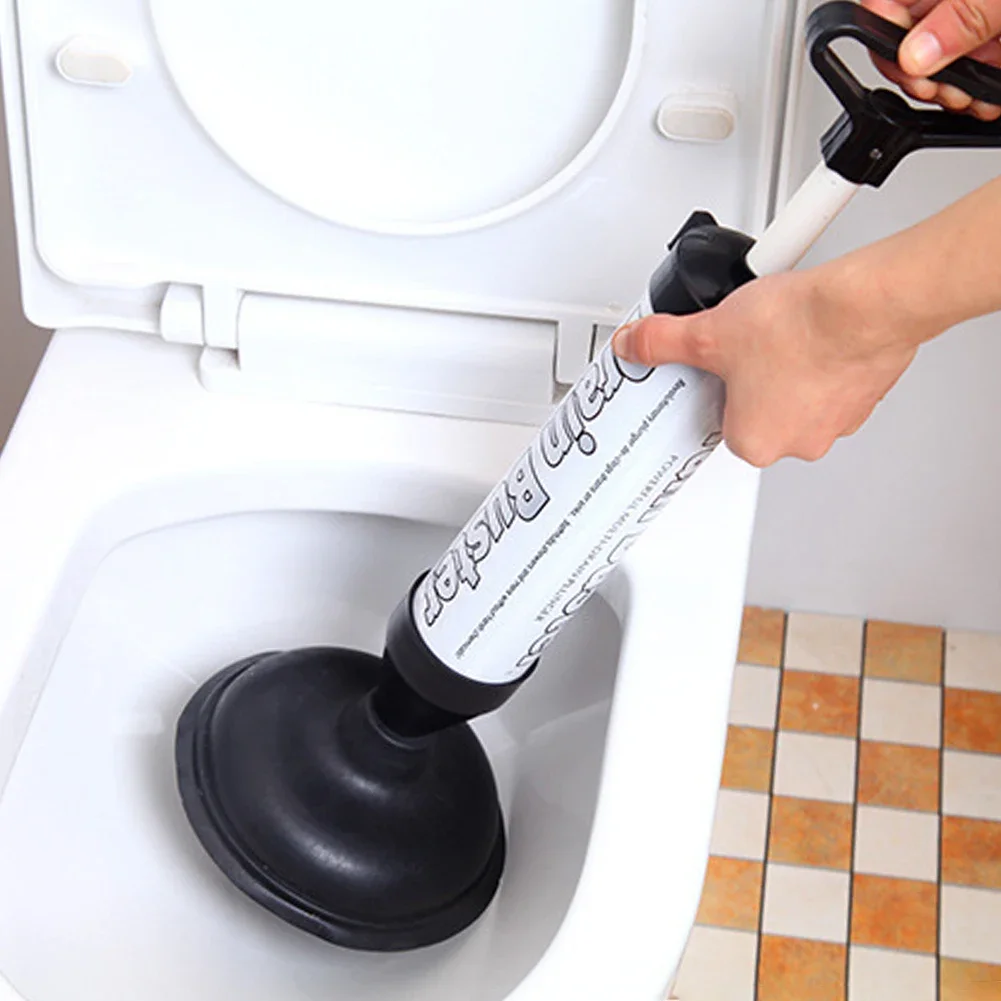 Toilet Plunger High Pressure Pump Suction Cups Anti Clogging Drain Cleaner Pipe Plunger for Bathroom Kitchen Sink Toilet Plunger High Pressure Pump Suction Cups Anti Clogging Drain Cleaner Pipe Plunger for Bathroom Kitchen Sink