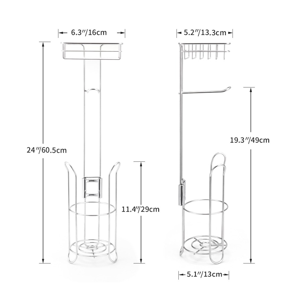 Toilet Roll Holder Stand Stainless Toilet Roll Holder Stand Stainless