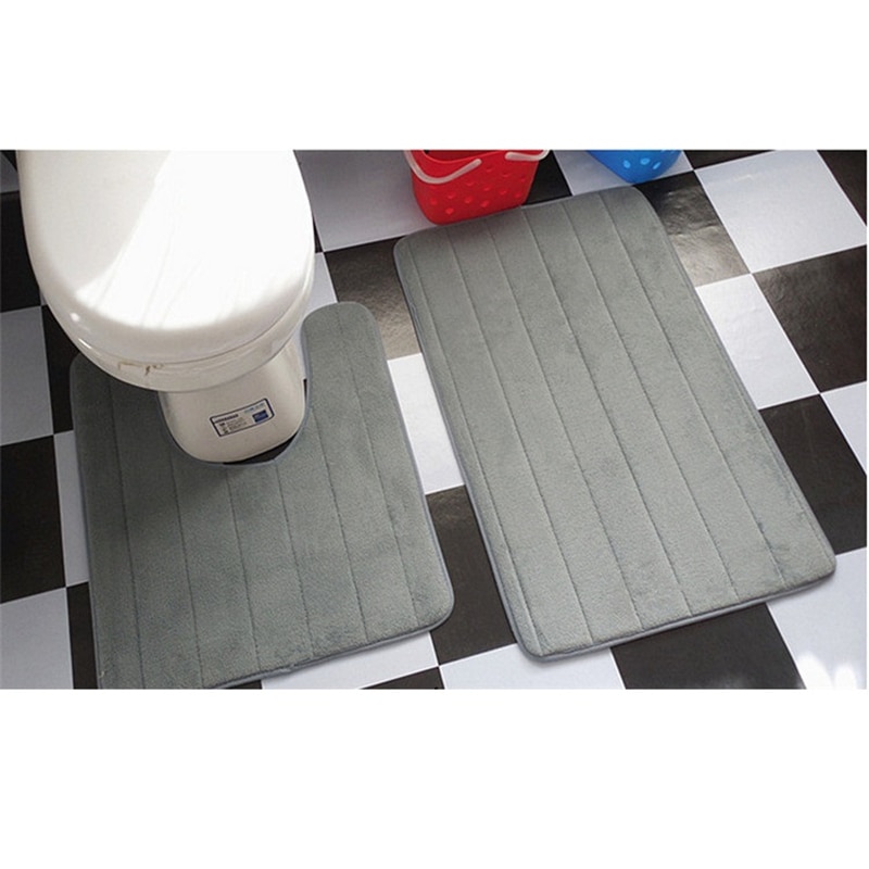 Toilet Rug Bathroom Absorbent Mat Toilet Rug Bathroom Absorbent Mat