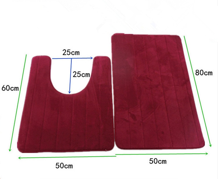 Toilet Rug Bathroom Absorbent Mat Toilet Rug Bathroom Absorbent Mat