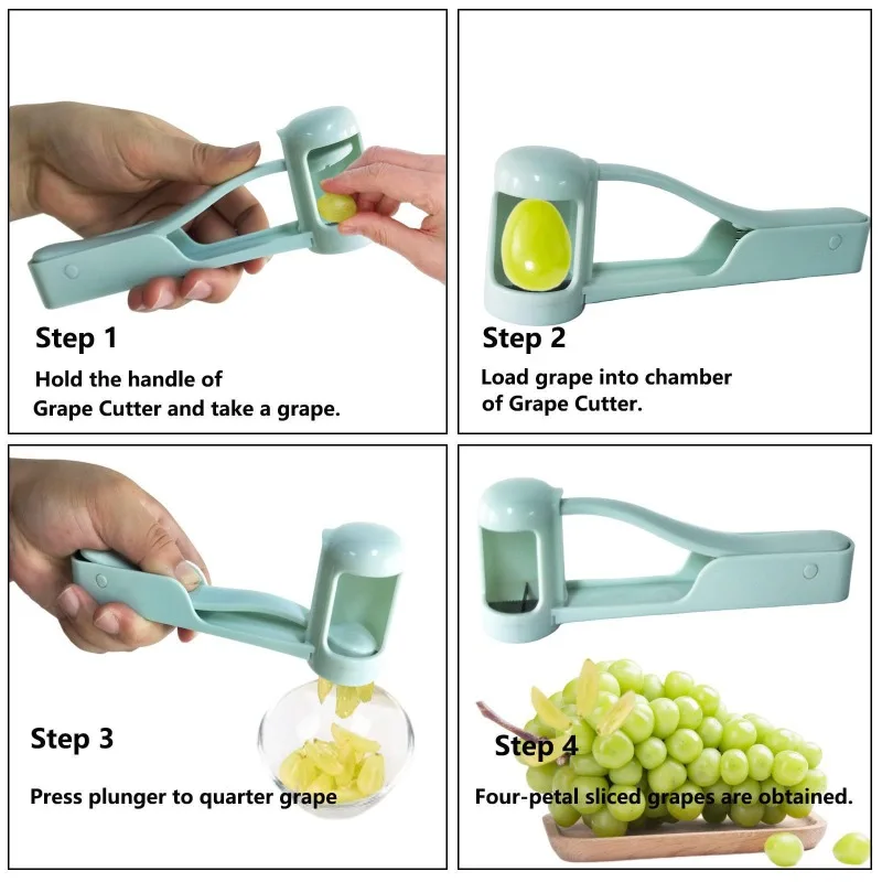 Tomato Slicer Cutter Grape Tools Cherry Fruit Salad Splitter Artifact for Toddlers Small Kitchen Accessories Cut Gadget Tomato Slicer Cutter Grape Tools Cherry Fruit Salad Splitter Artifact for Toddlers Small Kitchen Accessories Cut Gadget