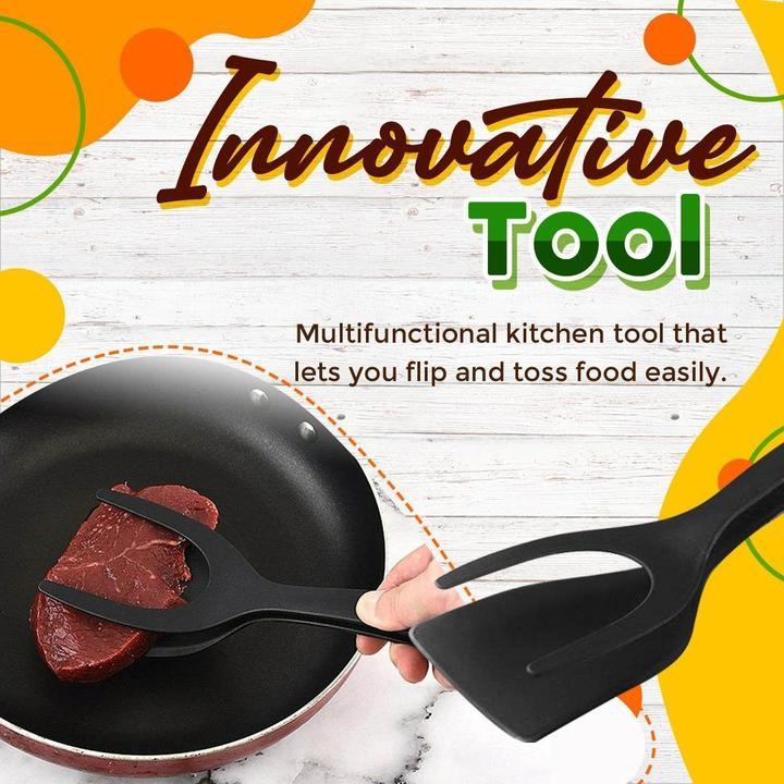 Tongs Spatula 2 in 1 Cooking Tool Tongs Spatula 2 in 1 Cooking Tool