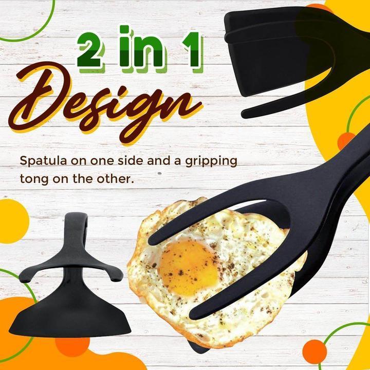 Tongs Spatula 2 in 1 Cooking Tool Tongs Spatula 2 in 1 Cooking Tool