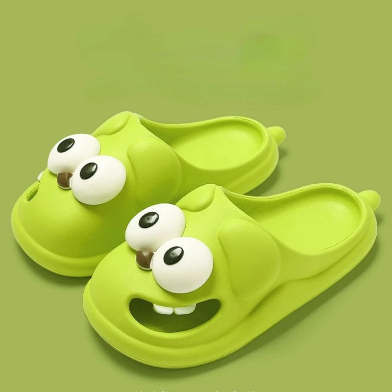 Tongue Kiss Slippers Big Eye Dog Slippers,Cute Funny Big Eye Dog Fun Cartoon Package Head Eva Slippers For Women Tongue Kiss Slippers Big Eye Dog Slippers,Cute Funny Big Eye Dog Fun Cartoon Package Head Eva Slippers For Women