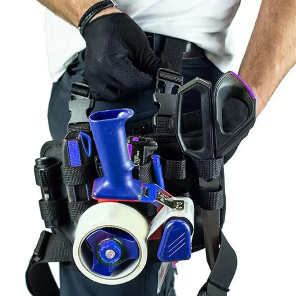 Tool Bag Belt Multifunctional Waterproof Drill Holster Waist Tool Bag Electric Waist Belt Tool For Wrench Hammer