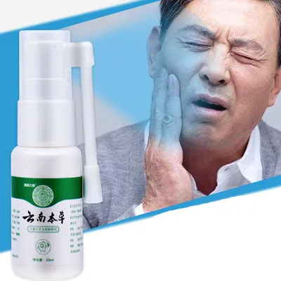 Tooth Pain Relief Treatment Spray Periodontitis Cleaner Toothache Cure Teeth Decay Remover Angelica Dahurica Medicine