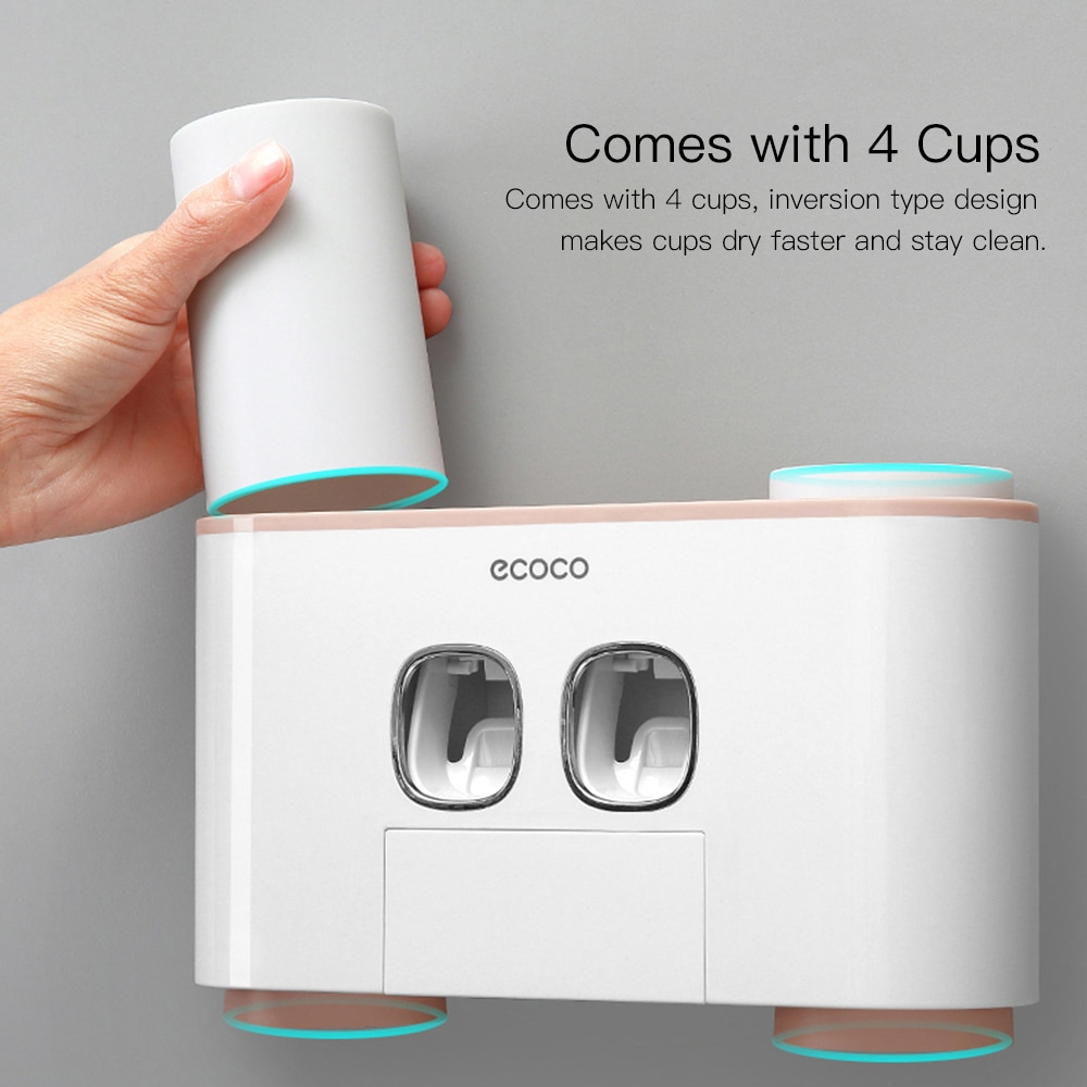Toothpaste Dispenser and Toothbrush Holder Toothpaste Dispenser and Toothbrush Holder