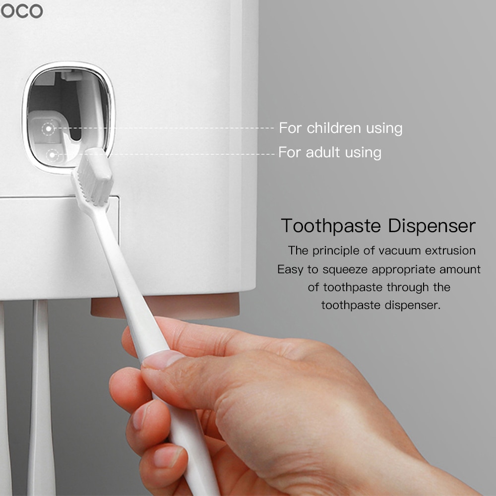 Toothpaste Dispenser and Toothbrush Holder Toothpaste Dispenser and Toothbrush Holder