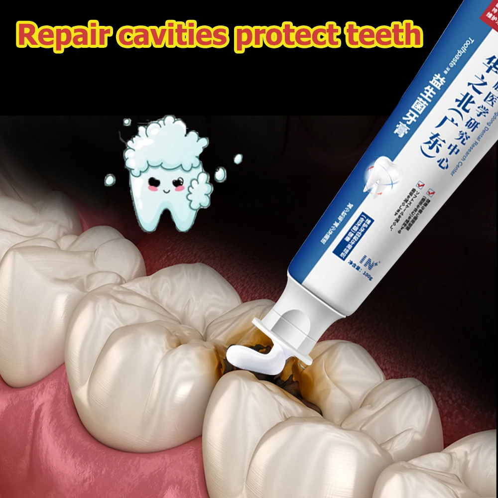 Toothpaste For Plaque Removal Quick Repair Of Cavities Deep Cleaning Removal Of Tartar Whitening Of Teeth Fresh Breath