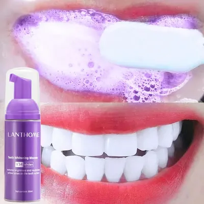 Toothpaste Mousse V34 Teeth Cleaning Effective Whitening Toothpaste Yellow Teeth Removing Tooth Stain Oral Cleaning Toothpaste Mousse V34 Teeth Cleaning Effective Whitening Toothpaste Yellow Teeth Removing Tooth Stain Oral Cleaning
