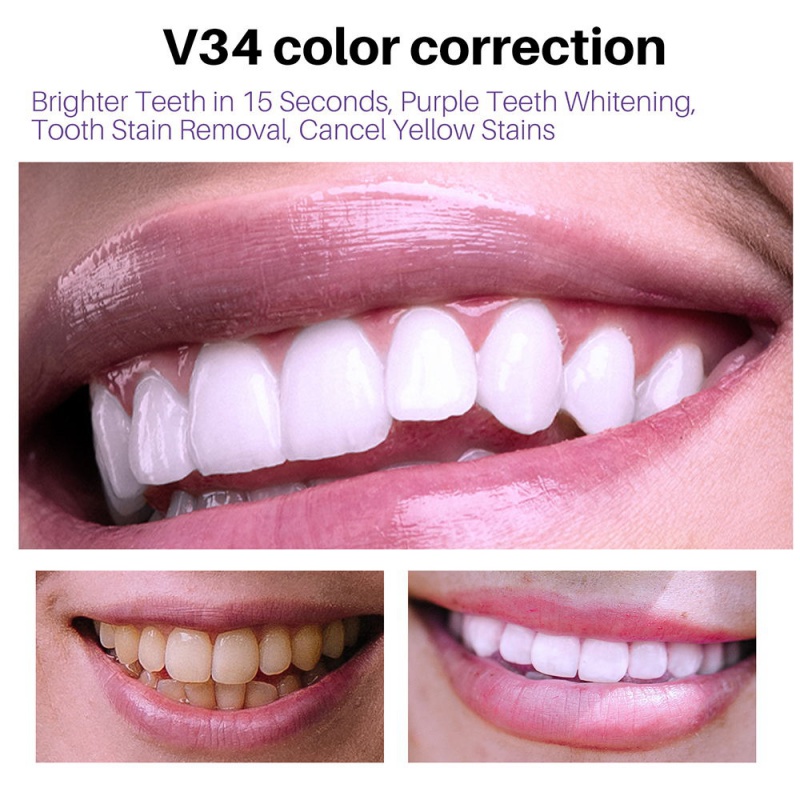 Toothpaste Mousse V34 Teeth Cleaning Effective Whitening Toothpaste Yellow Teeth Removing Tooth Stain Oral Cleaning Toothpaste Mousse V34 Teeth Cleaning Effective Whitening Toothpaste Yellow Teeth Removing Tooth Stain Oral Cleaning