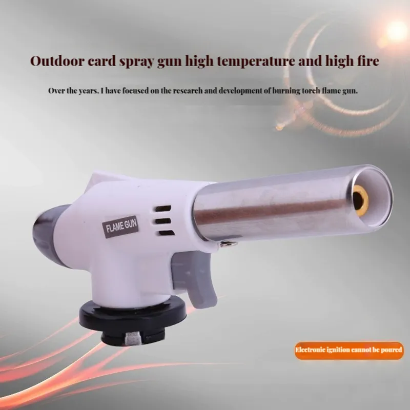 Torch Cooking AutoIgnition Butane Gas Welding-Burner Welding Gas Burner Flame Gas Torch Flame Gun Blow for BBQ Camping Torch Cooking AutoIgnition Butane Gas Welding-Burner Welding Gas Burner Flame Gas Torch Flame Gun Blow for BBQ Camping