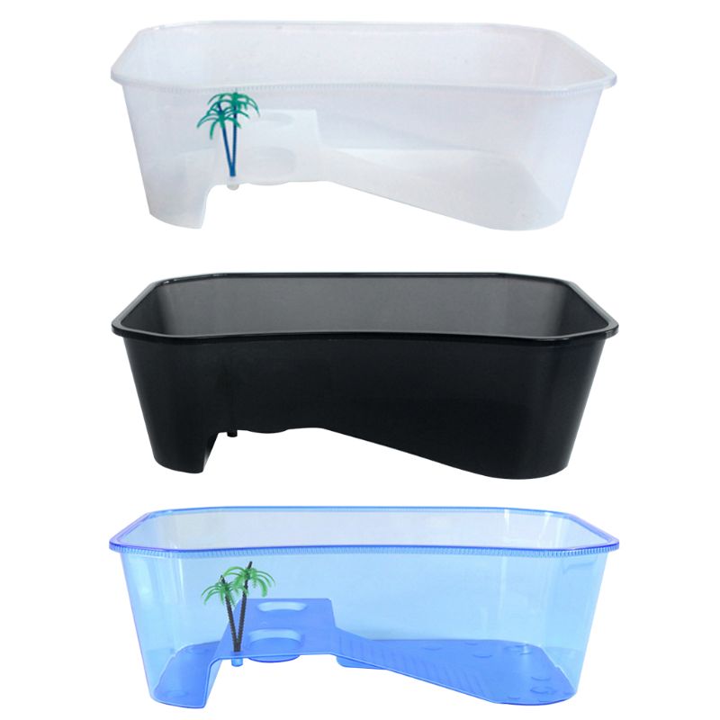 Tortoise Plastic Vivarium Box with Ramp