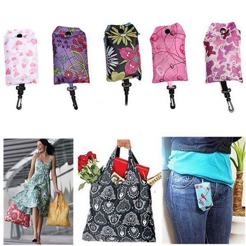 Tote Bag Foldable Carabiner Pouch Tote Bag Foldable Carabiner Pouch