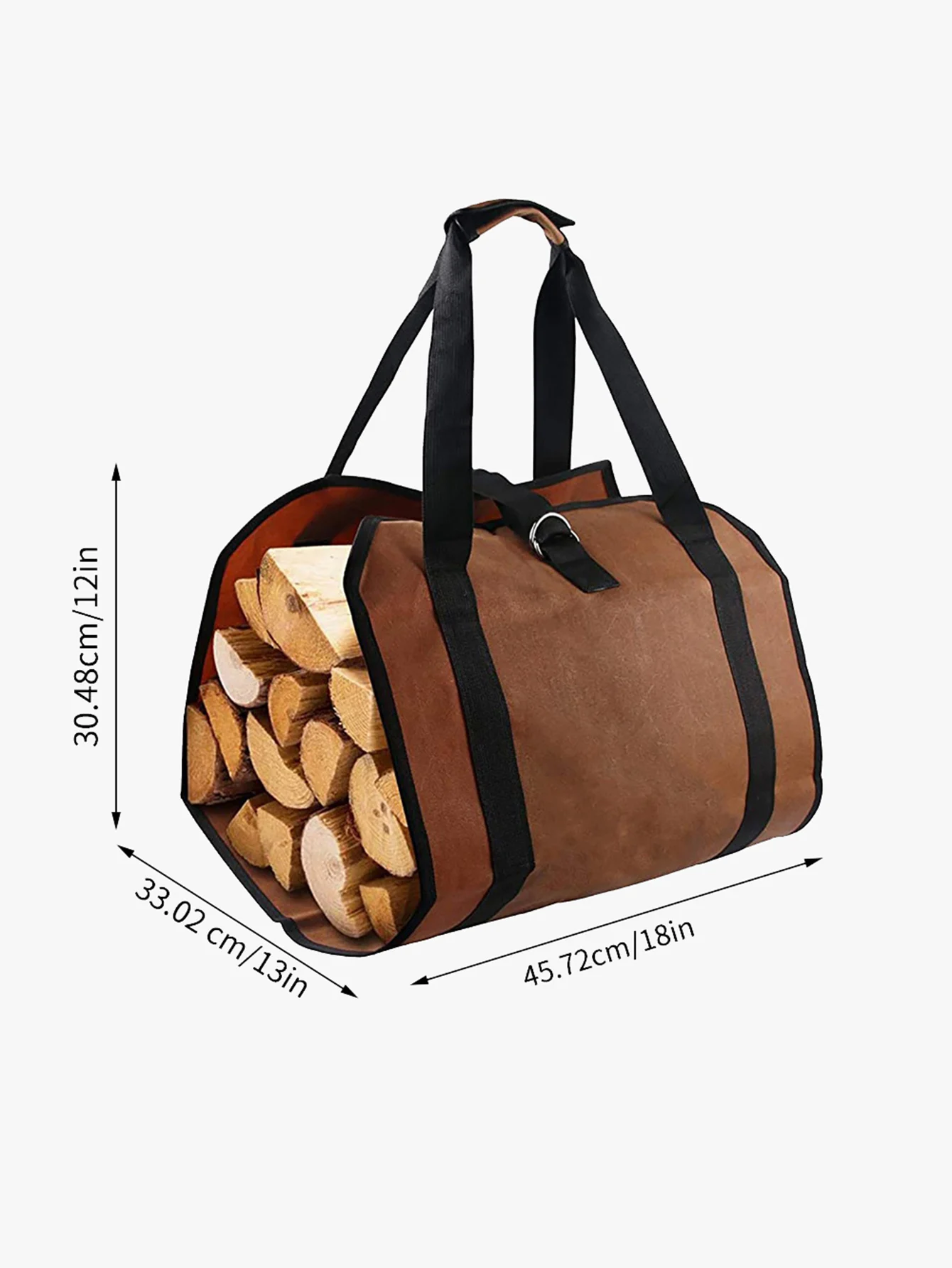Tote Firewood Storage Bag Supplies Supersized Canvas Firewood Carrier Log Carrying Bag Handbags Wood for Log Carrier