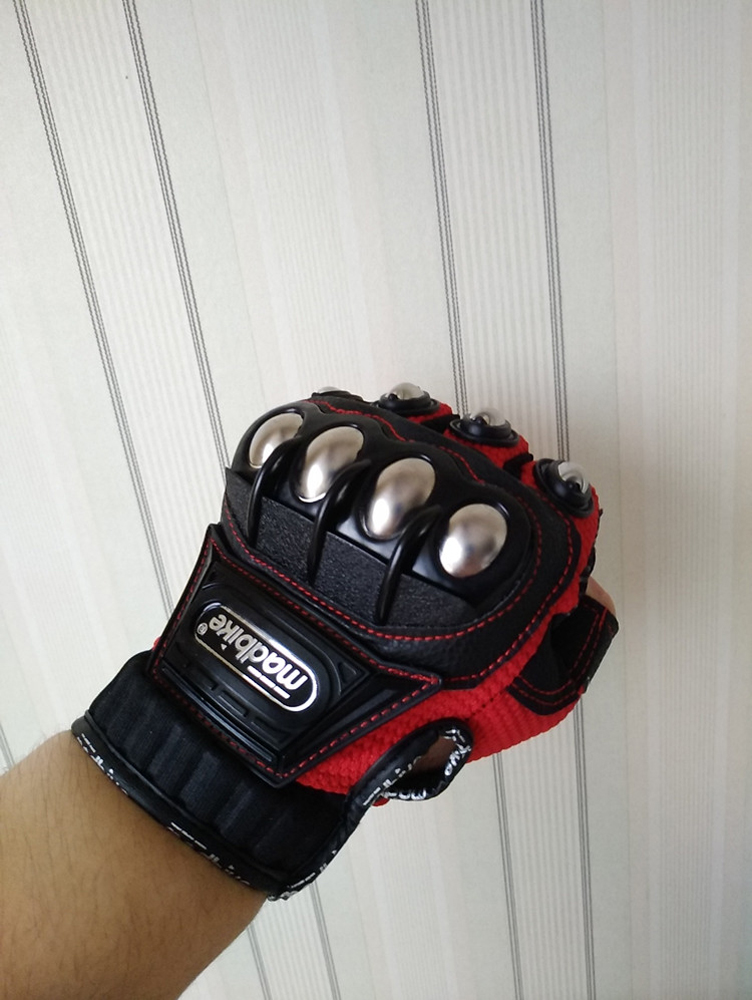 Touch Screen Tactical Gloves Steel Safety Outdoor Cycling Equipment Brass Knuckle Motorcycle Powersports Racing Bicycle