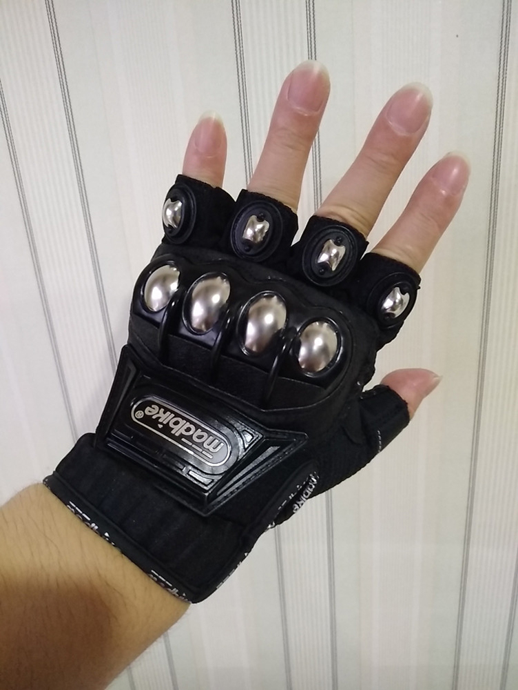 Touch Screen Tactical Gloves Steel Safety Outdoor Cycling Equipment Brass Knuckle Motorcycle Powersports Racing Bicycle