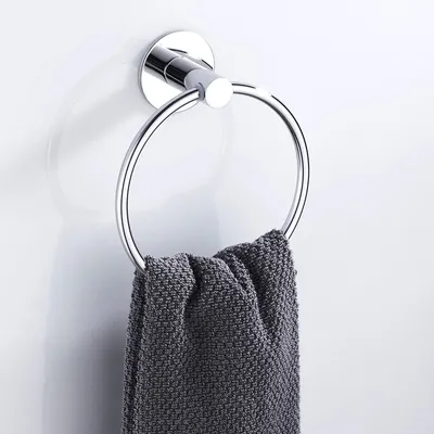 Towel Holder Ring Adhesive Hanger Towel Holder Ring Adhesive Hanger