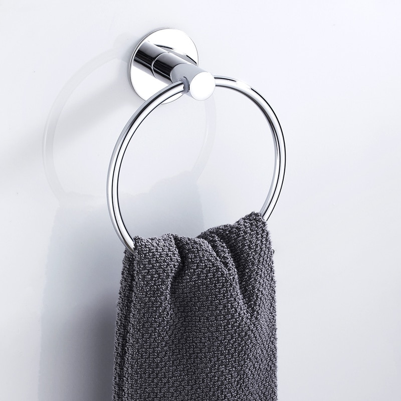 Towel Holder Ring Adhesive Hanger Towel Holder Ring Adhesive Hanger