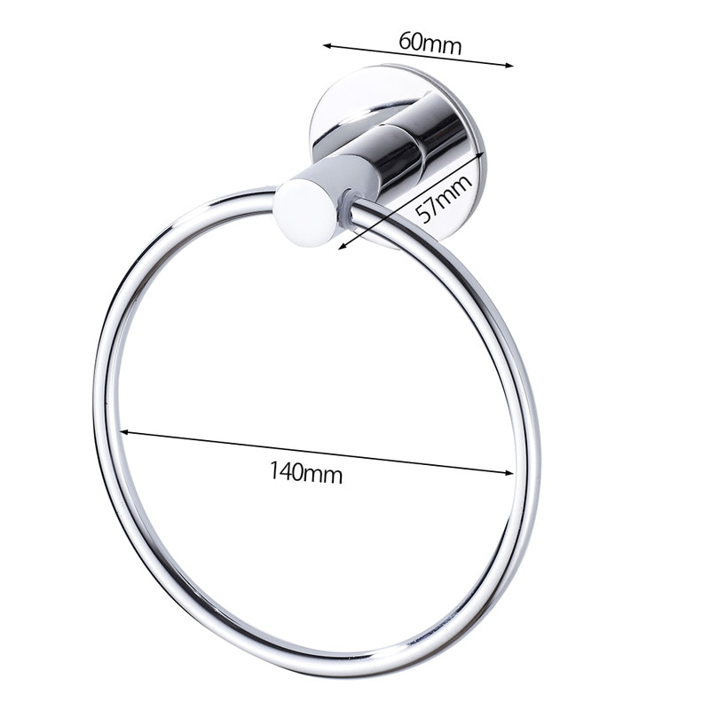 Towel Holder Ring Adhesive Hanger Towel Holder Ring Adhesive Hanger