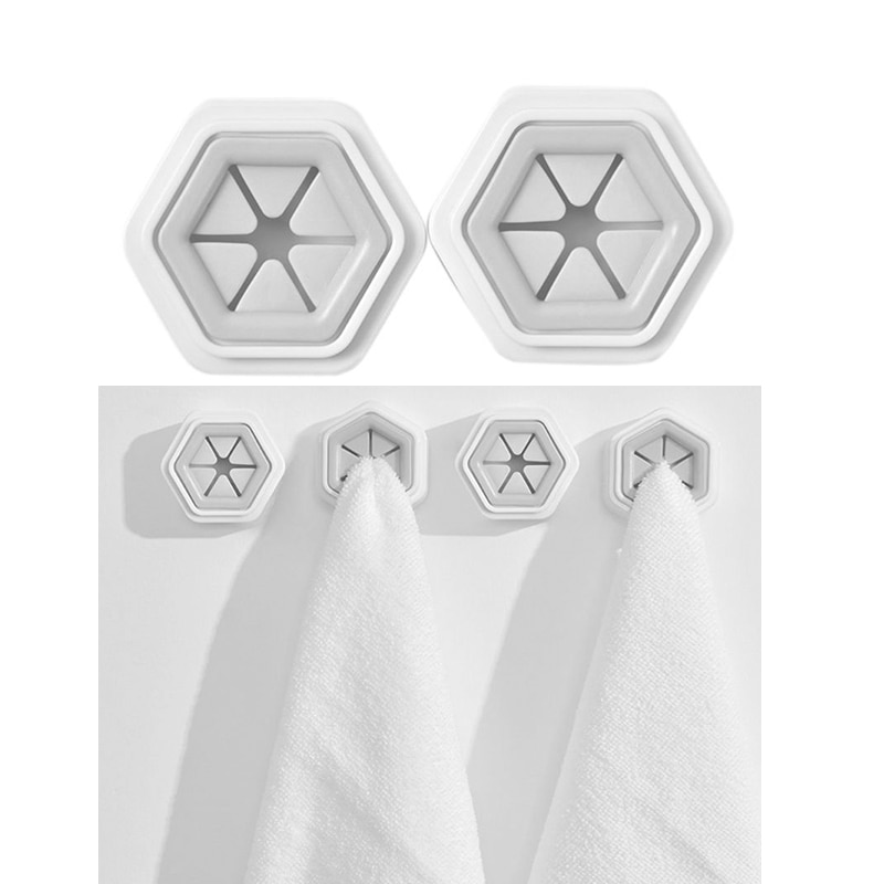 Towel Holder Self-Adhesive Towel Rack (2 pcs) Towel Holder Self-Adhesive Towel Rack (2 pcs)