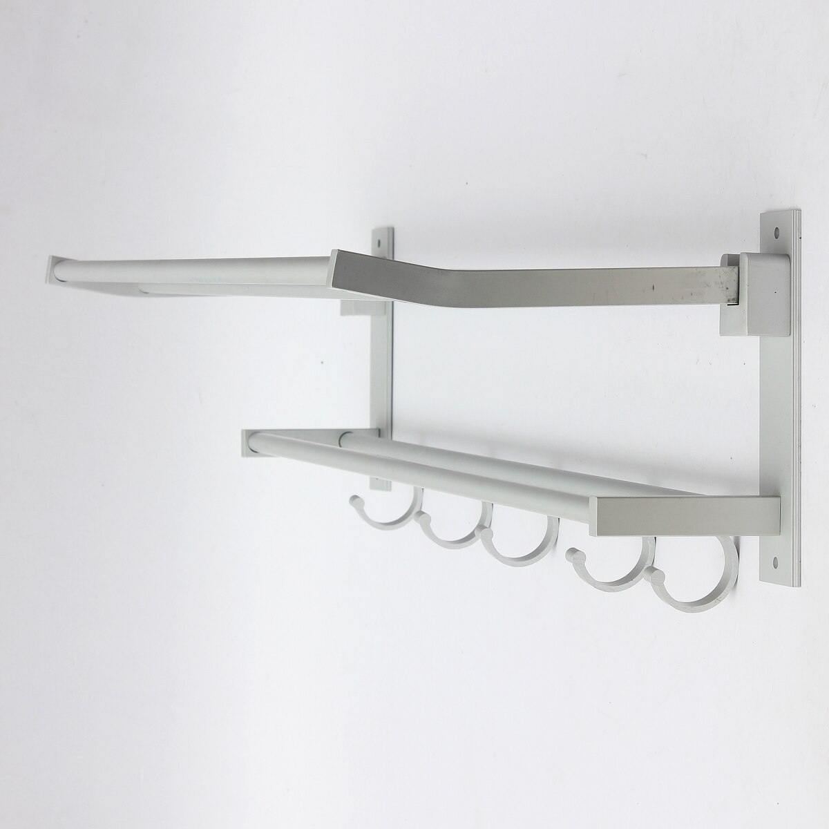 Towel Rack Shelf Aluminum Holder Towel Rack Shelf Aluminum Holder