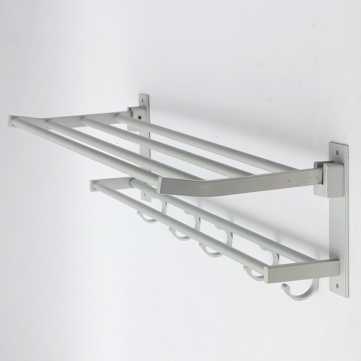 Towel Rack Shelf Aluminum Holder Towel Rack Shelf Aluminum Holder
