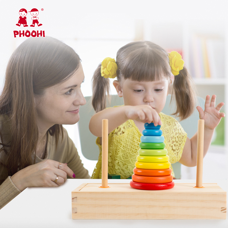 Tower of Hanoi Game Educational Toy Tower of Hanoi Game Educational Toy