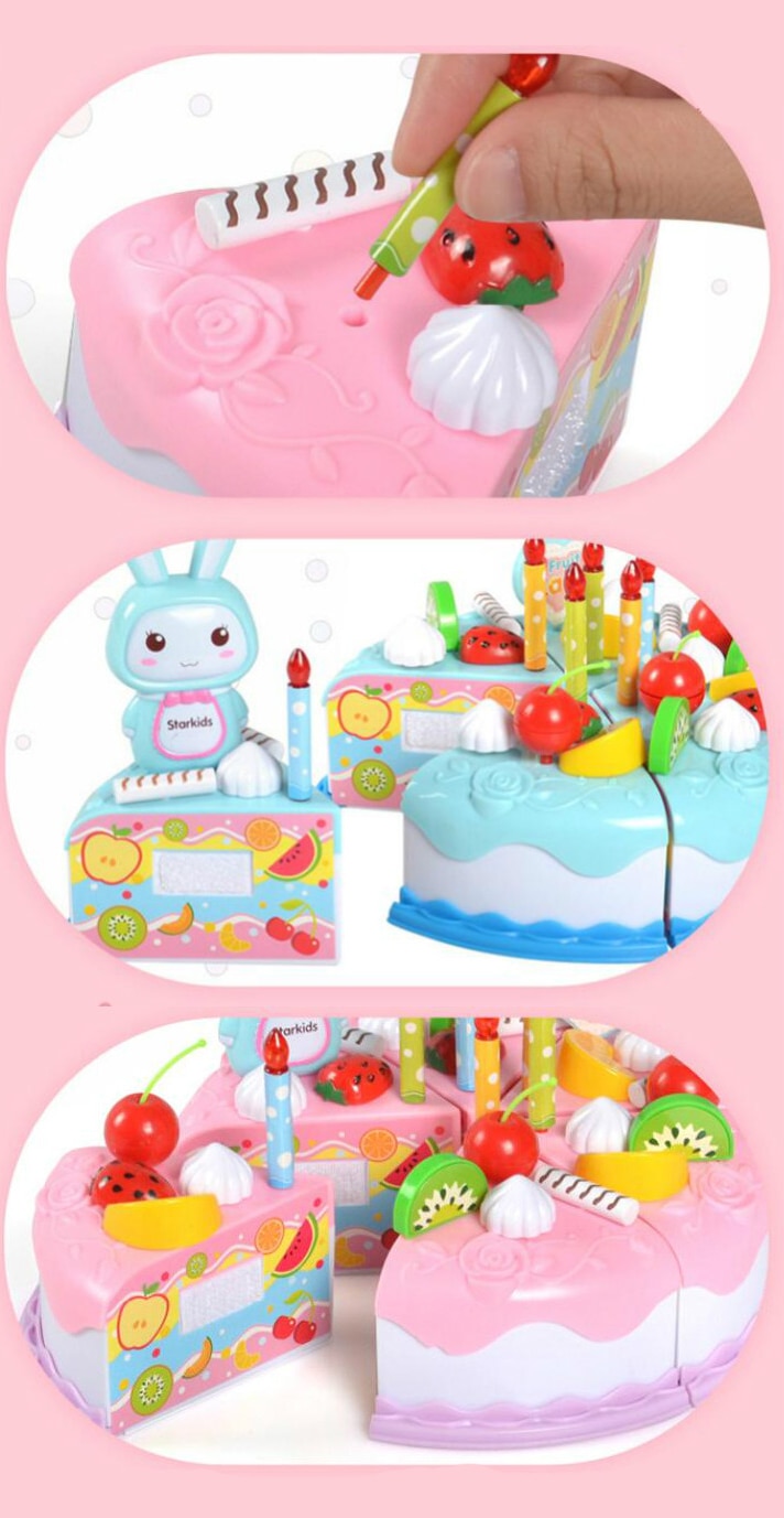 Toy Cake Kid's Pretend Play (37Pcs)