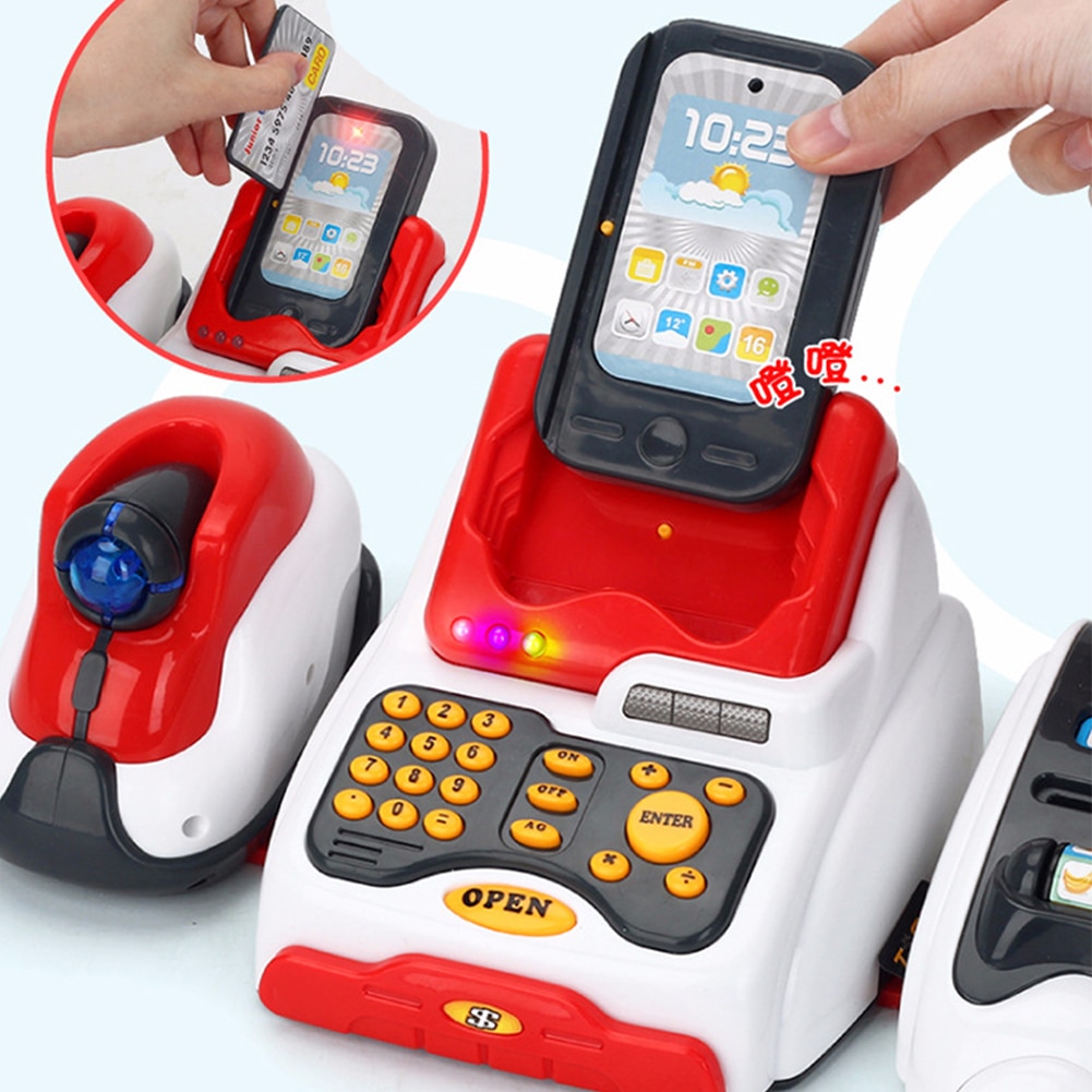 Toy Cash Register 24PC Educational Set Toy Cash Register 24PC Educational Set