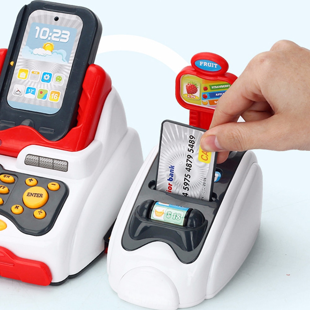 Toy Cash Register 24PC Educational Set Toy Cash Register 24PC Educational Set