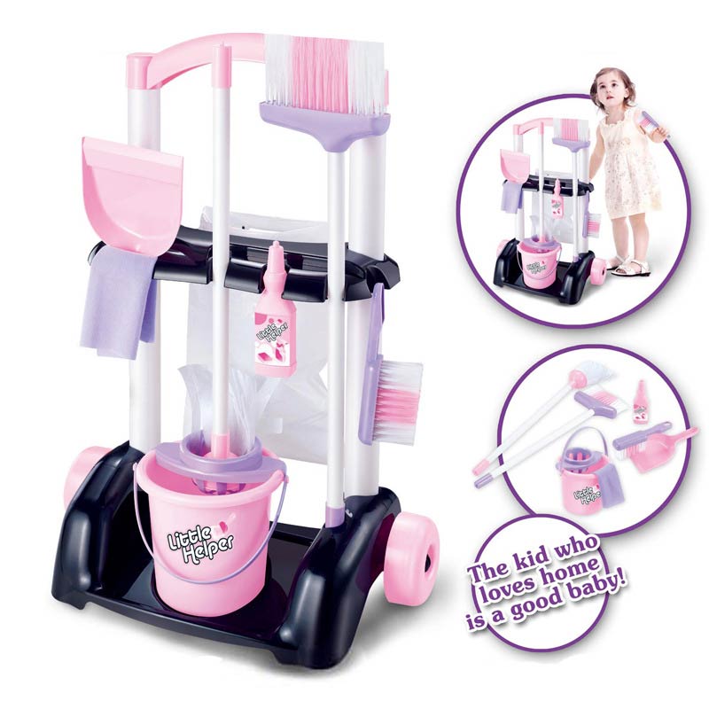 Toy Cleaning Set Kids Pretend Play
