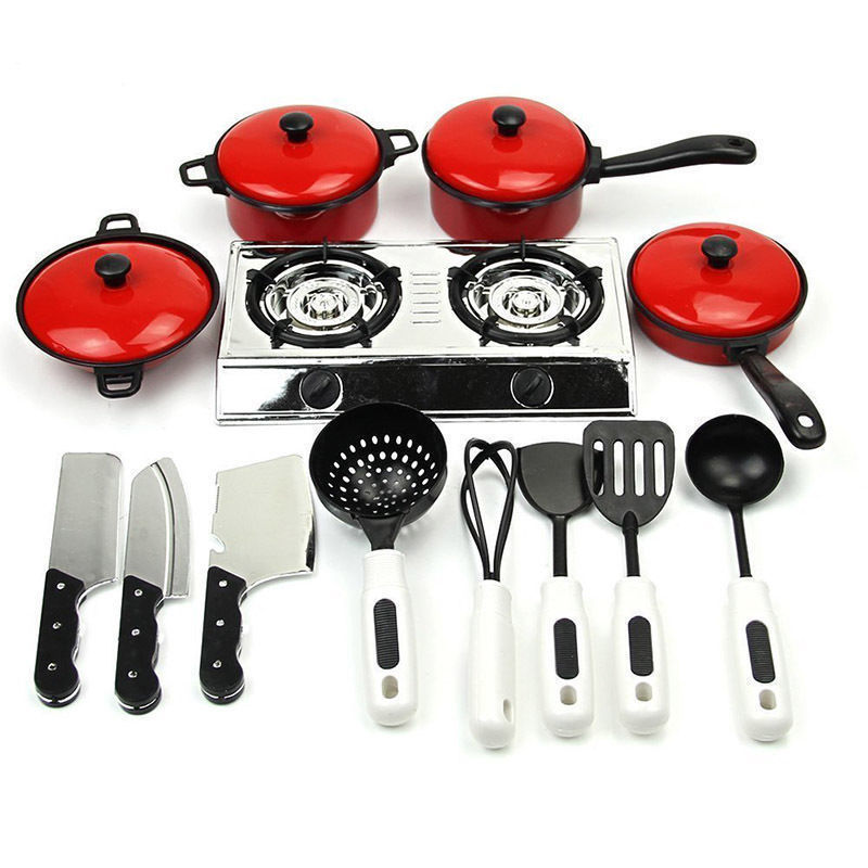 Toy Cooking Set for Kids (13 Pcs)