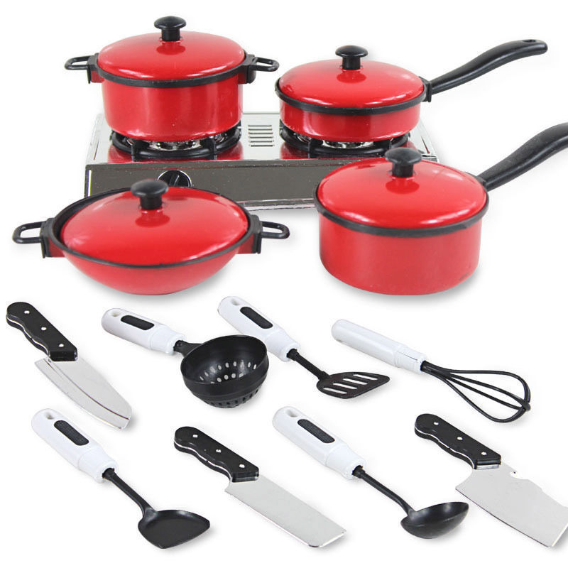 Toy Cooking Set for Kids (13 Pcs) Toy Cooking Set for Kids (13 Pcs)