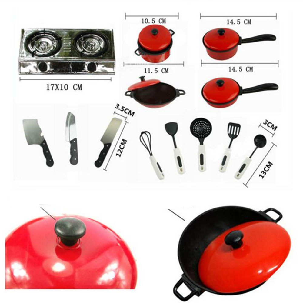 Toy Cooking Set for Kids (13 Pcs) Toy Cooking Set for Kids (13 Pcs)