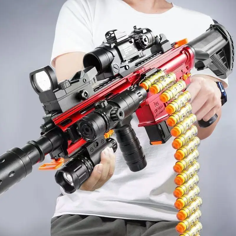 Toy Electric Automatic Soft Bullet Gun M416 Kidsren's Toy Gun Boy's Toy Manual and Automatic Dual-Mode Version – Bullet Toy Electric Automatic Soft Bullet Gun M416 Kidsren's Toy Gun Boy's Toy Manual and Automatic Dual-Mode Version – Bullet