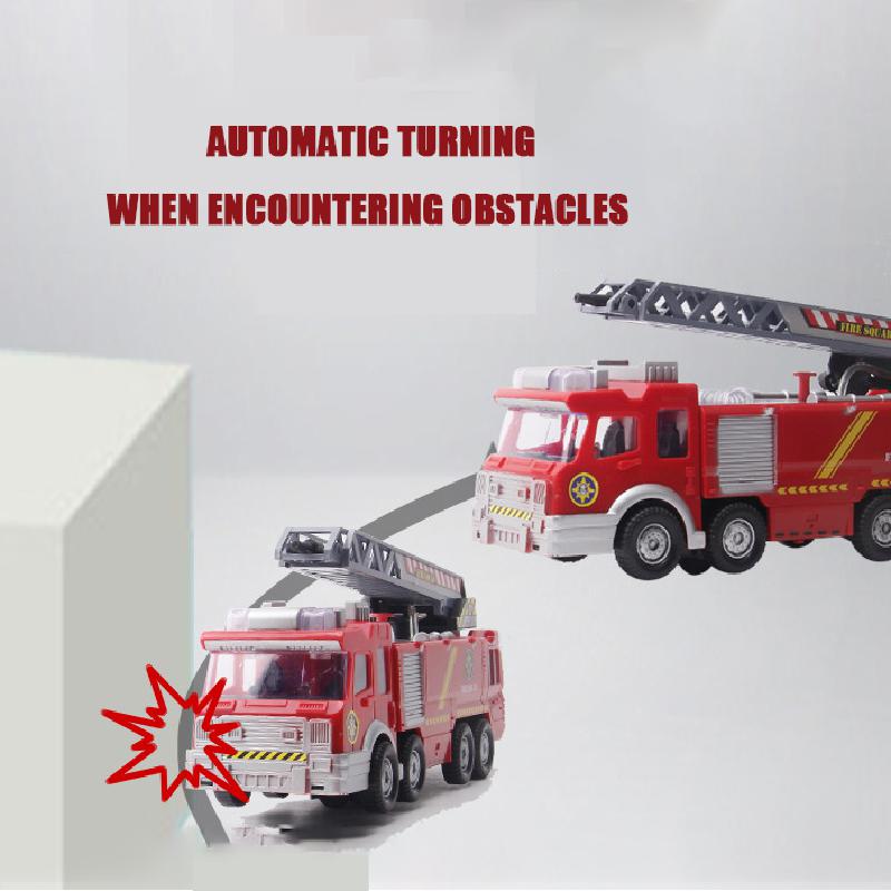Toy Fire Truck with Lights, Siren Sound and Water Gun