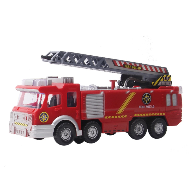 Toy Fire Truck with Lights, Siren Sound and Water Gun