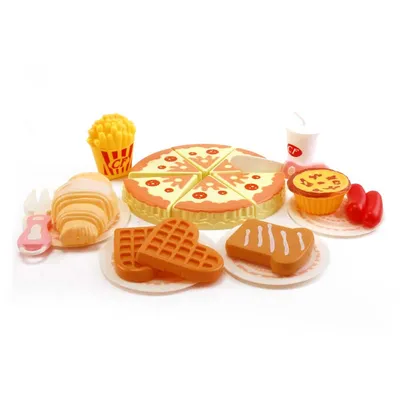 Toy Food Set Kids Pretend Play (20Pcs)