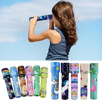 Toy Kaleidoscope Kids Rotating Puzzle