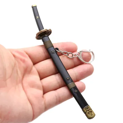 Toy Katana Pendant Keychain Anime Sword Weapon Pendant Keyrings Fashion Simulated Cosplay Accessory New Arrival Toy Katana Pendant Keychain Anime Sword Weapon Pendant Keyrings Fashion Simulated Cosplay Accessory New Arrival
