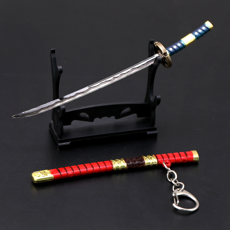 Toy Katana Pendant Keychain Anime Sword Weapon Pendant Keyrings Fashion Simulated Cosplay Accessory New Arrival Toy Katana Pendant Keychain Anime Sword Weapon Pendant Keyrings Fashion Simulated Cosplay Accessory New Arrival