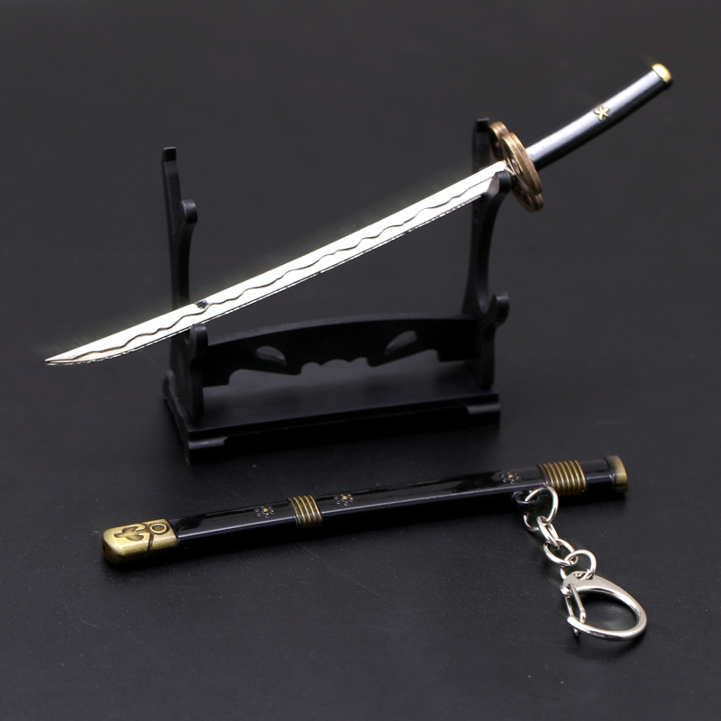 Toy Katana Pendant Keychain Anime Sword Weapon Pendant Keyrings Fashion Simulated Cosplay Accessory New Arrival Toy Katana Pendant Keychain Anime Sword Weapon Pendant Keyrings Fashion Simulated Cosplay Accessory New Arrival