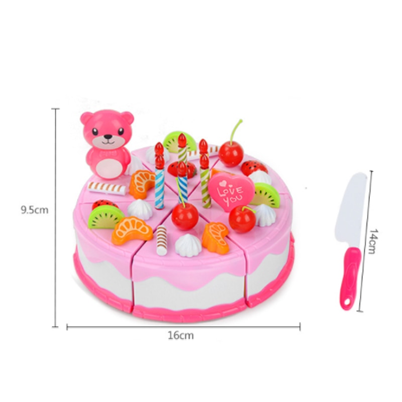 Toy Kitchen Set Cutting Birthday Cake Toy Kitchen Set Cutting Birthday Cake