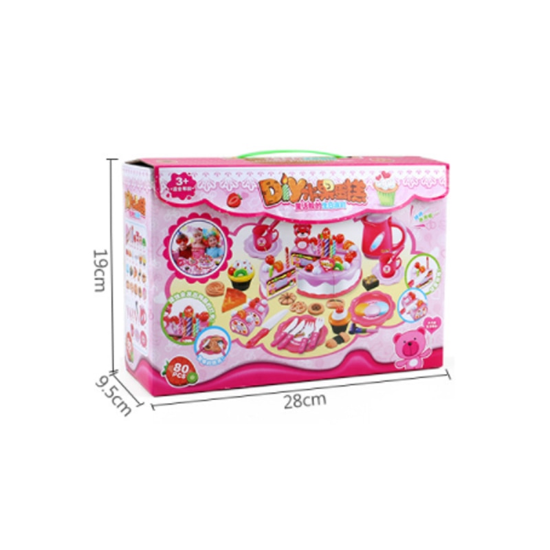 Toy Kitchen Set Cutting Birthday Cake Toy Kitchen Set Cutting Birthday Cake