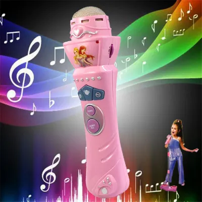 Toy Microphone Girl's Wireless Mic Toy Microphone Girl's Wireless Mic