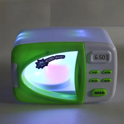 Toy Microwave Set Simulation Oven Toy Microwave Set Simulation Oven