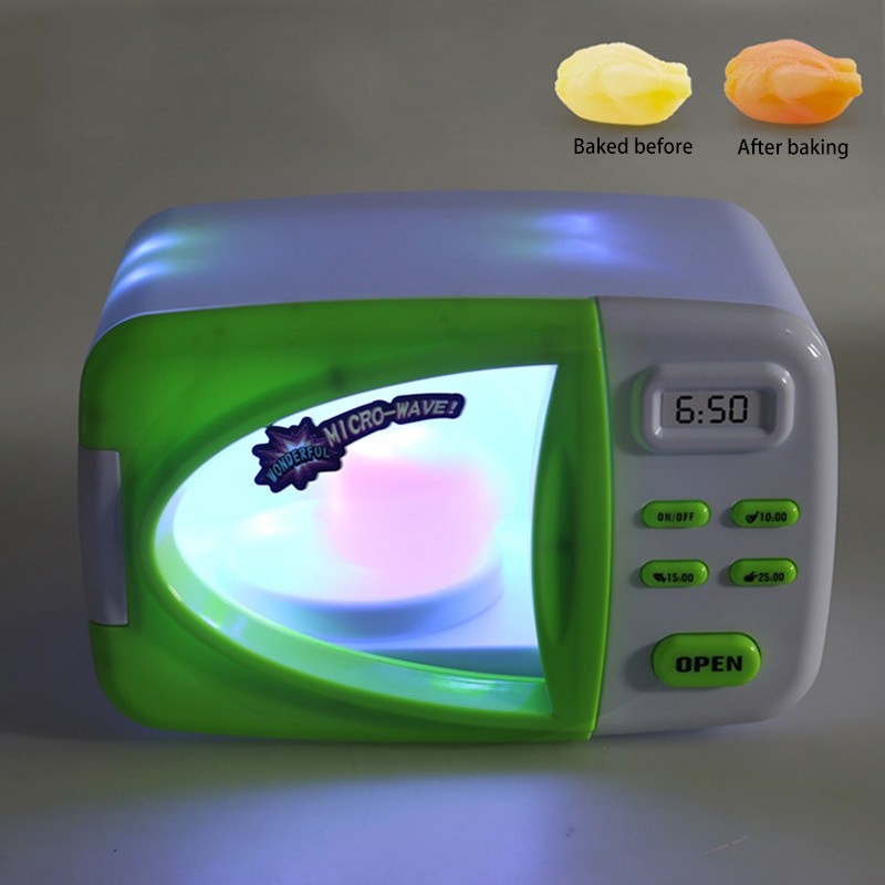 Toy Microwave Set Simulation Oven Toy Microwave Set Simulation Oven